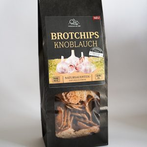 Brotchips Knoblauch